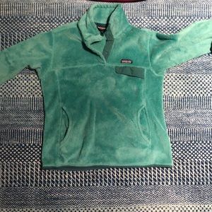 Blue Patagonia fleece
